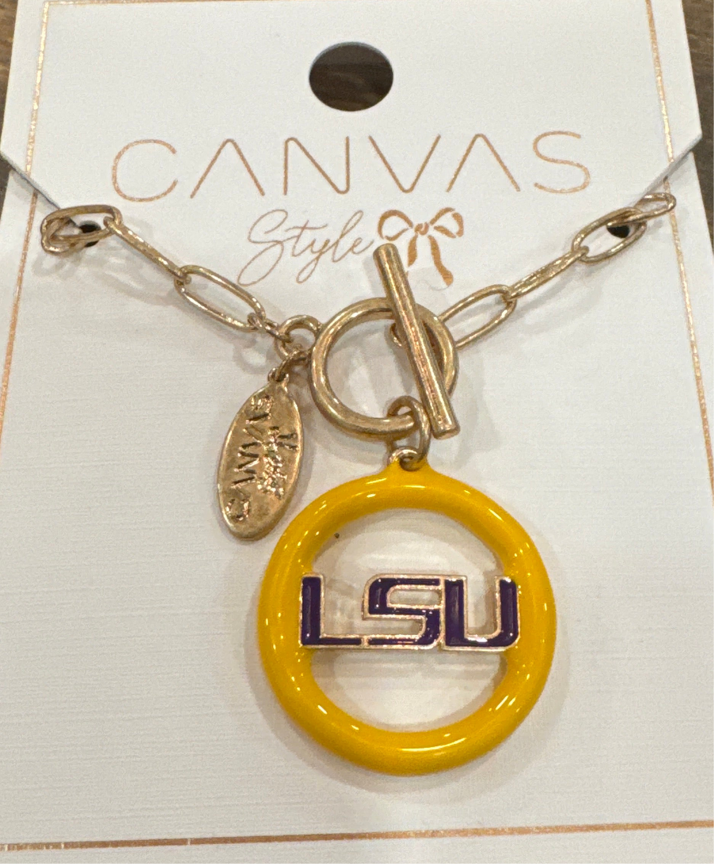 LSU Tigers Necklace