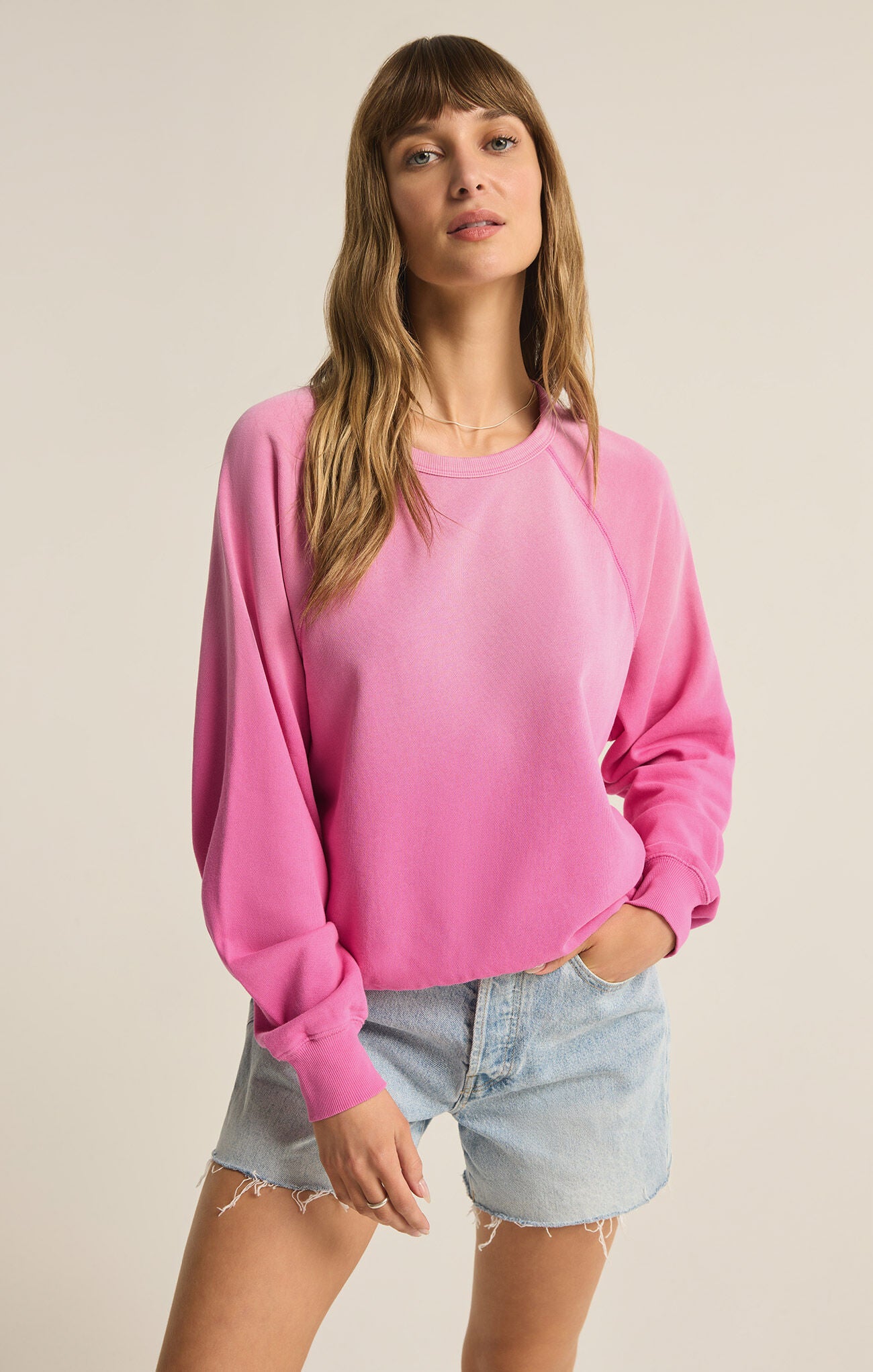 Pink Paradise Sweatshirt & Short Set