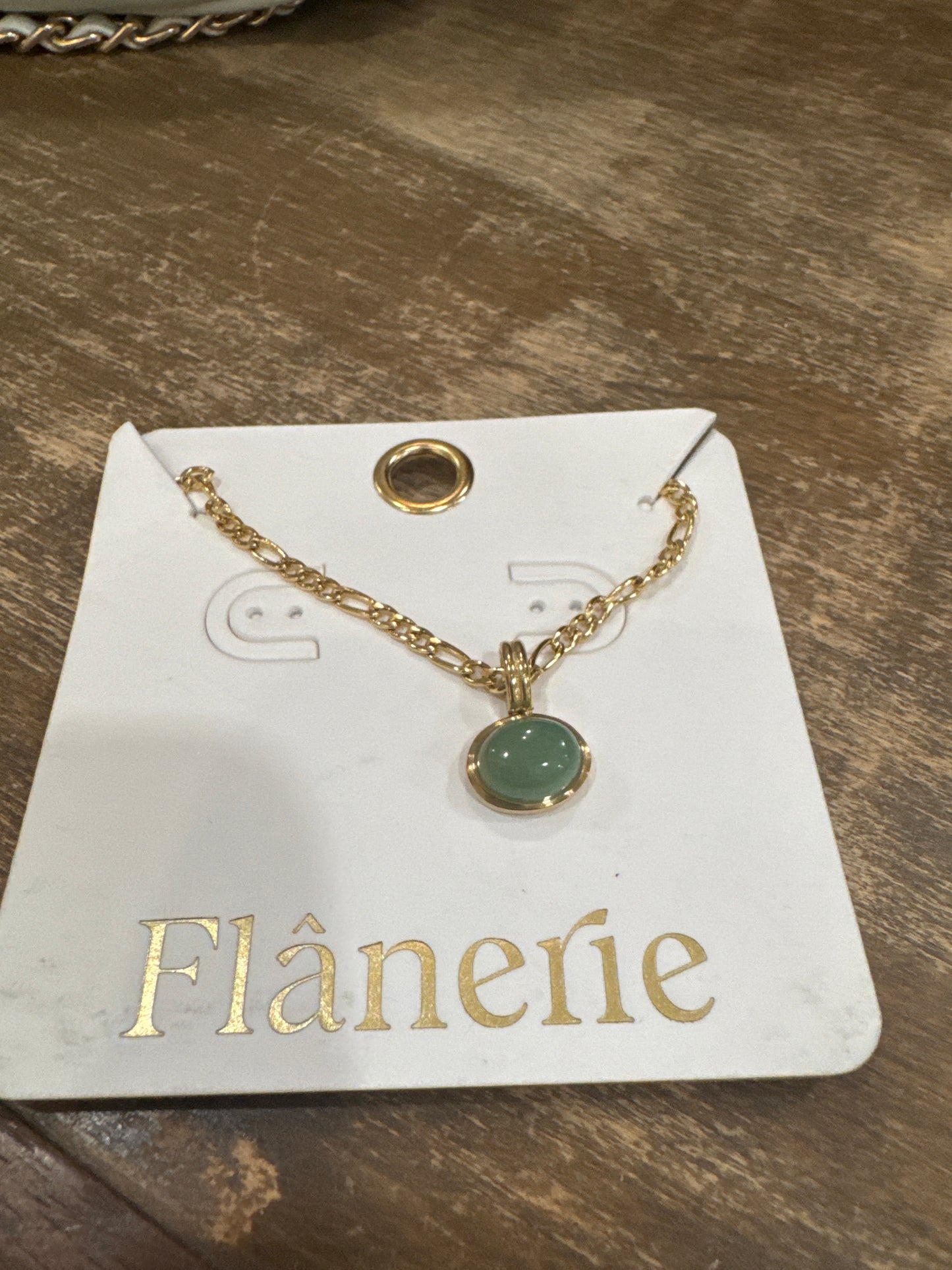 Jade Glow Pendant Necklace