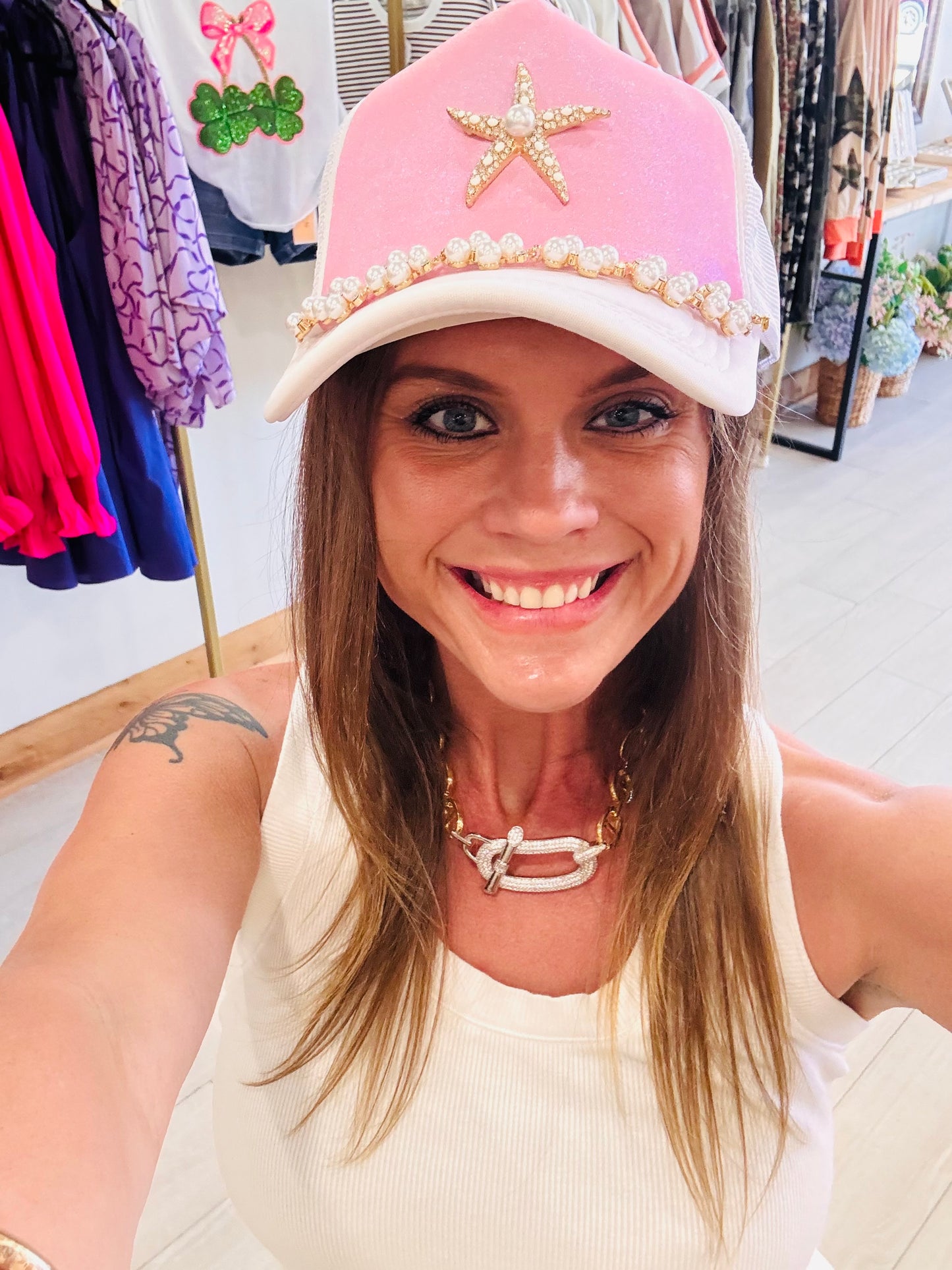 Pearl Tide Trucker Hat