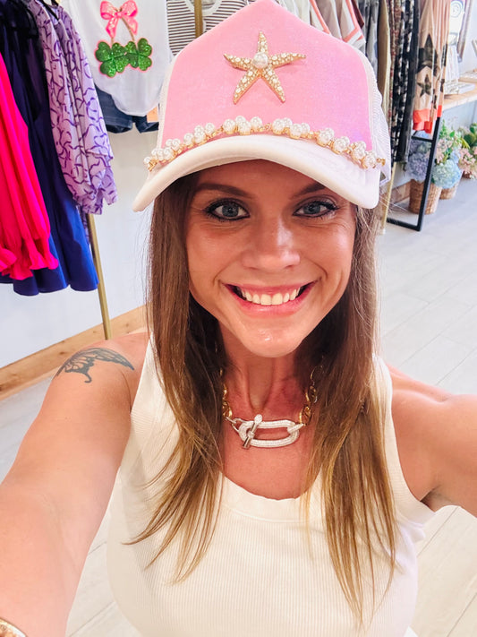 Pearl Tide Trucker Hat