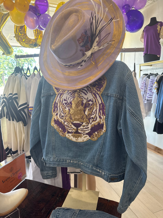 Roar in Style Custom KUT Jean Jacket