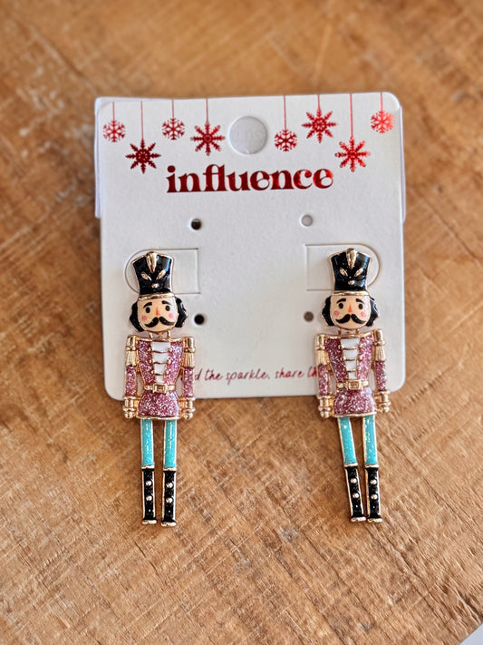Sugar Plum Soldier Earrings