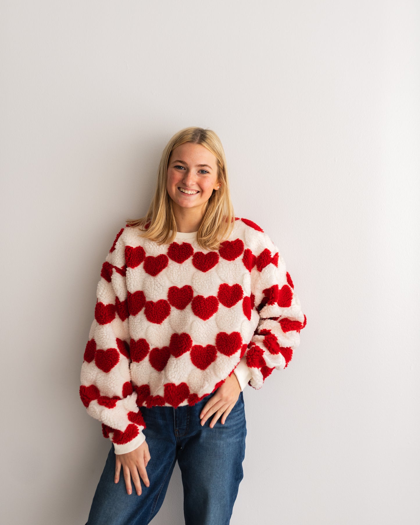 Feel the Love Heart Sweater