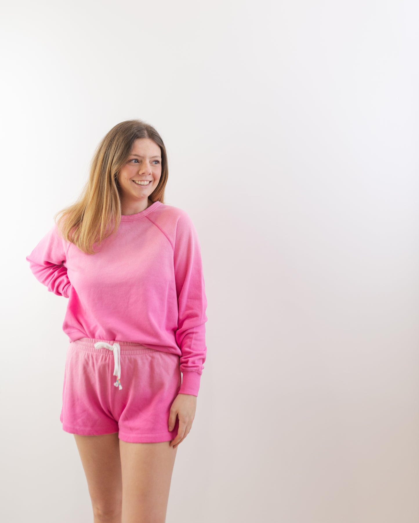 Pink Paradise Sweatshirt & Short Set