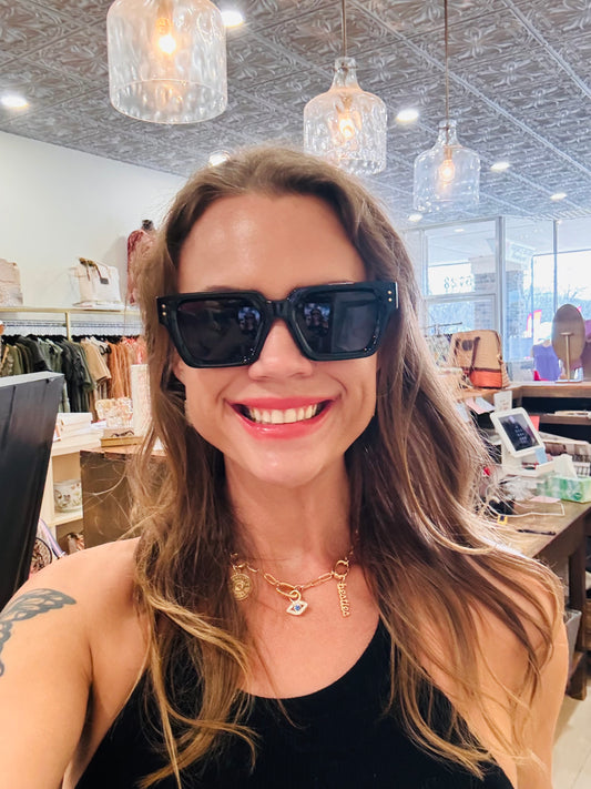 The Statement Square Sunglasses