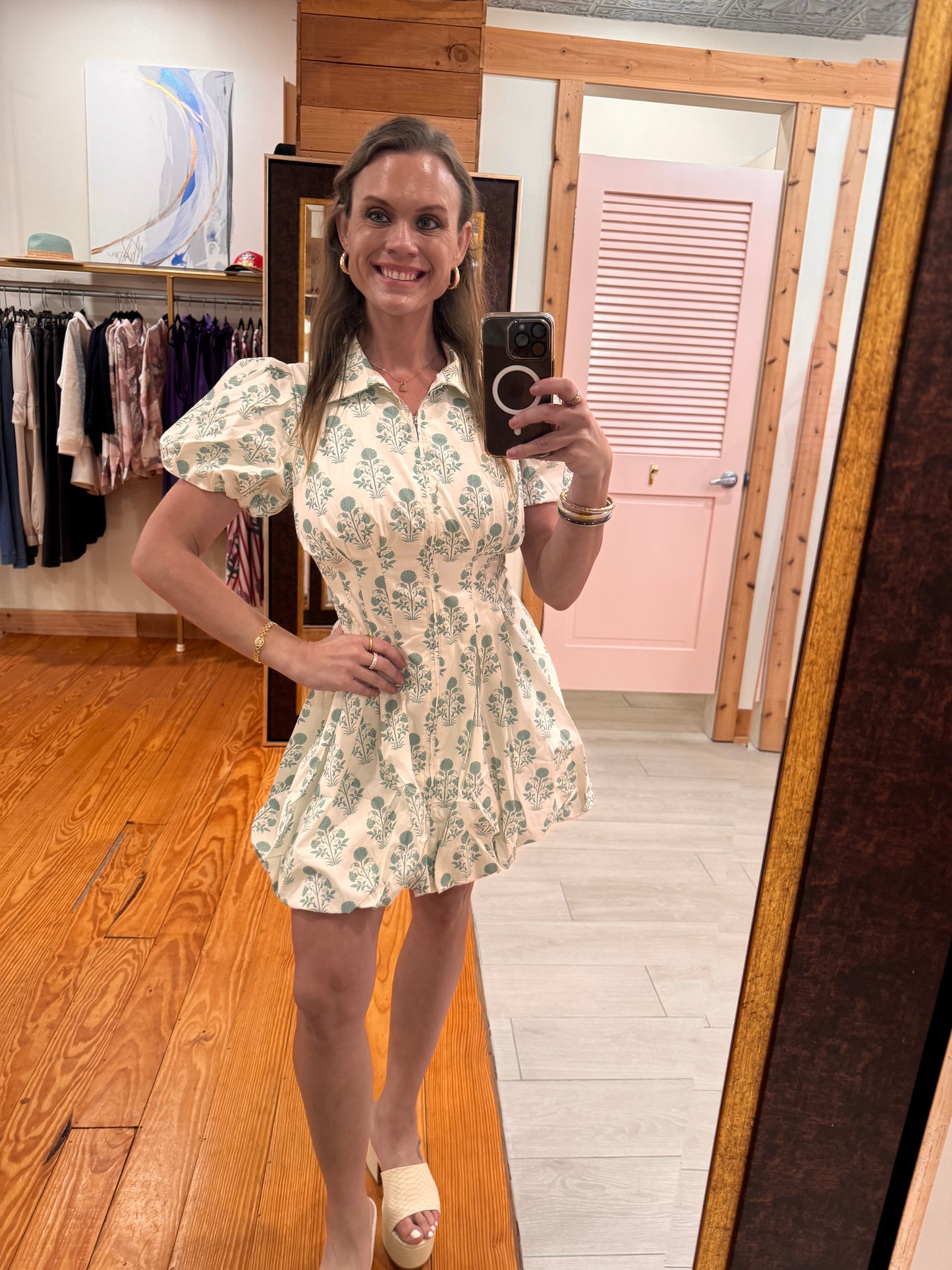 Willow Bloom Mini Dress