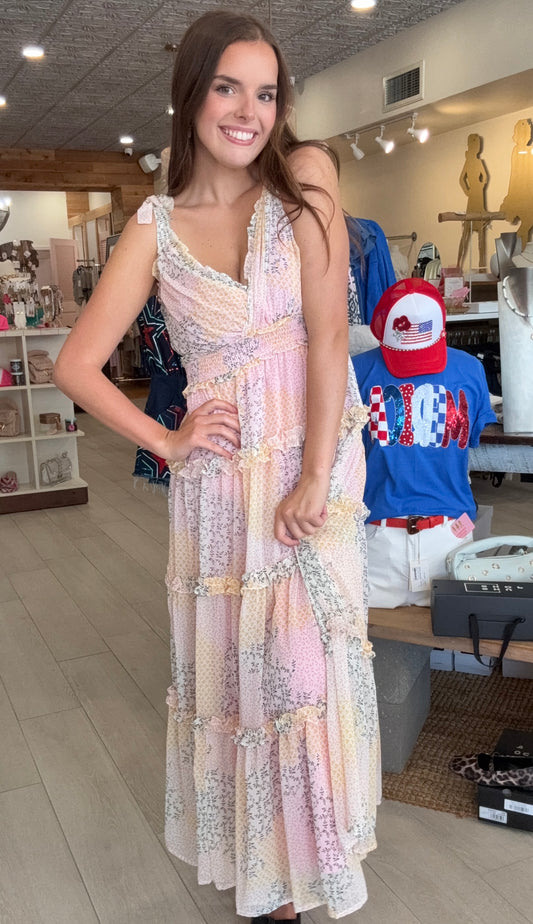 Tiered Maxi Dress