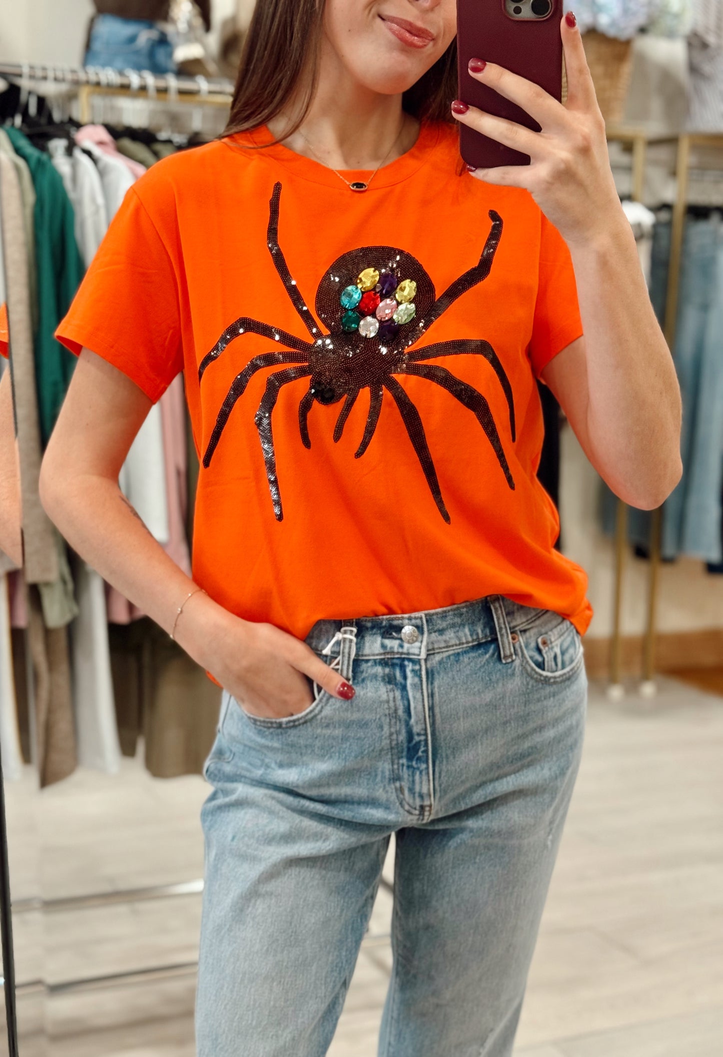 Gleaming Web Tee