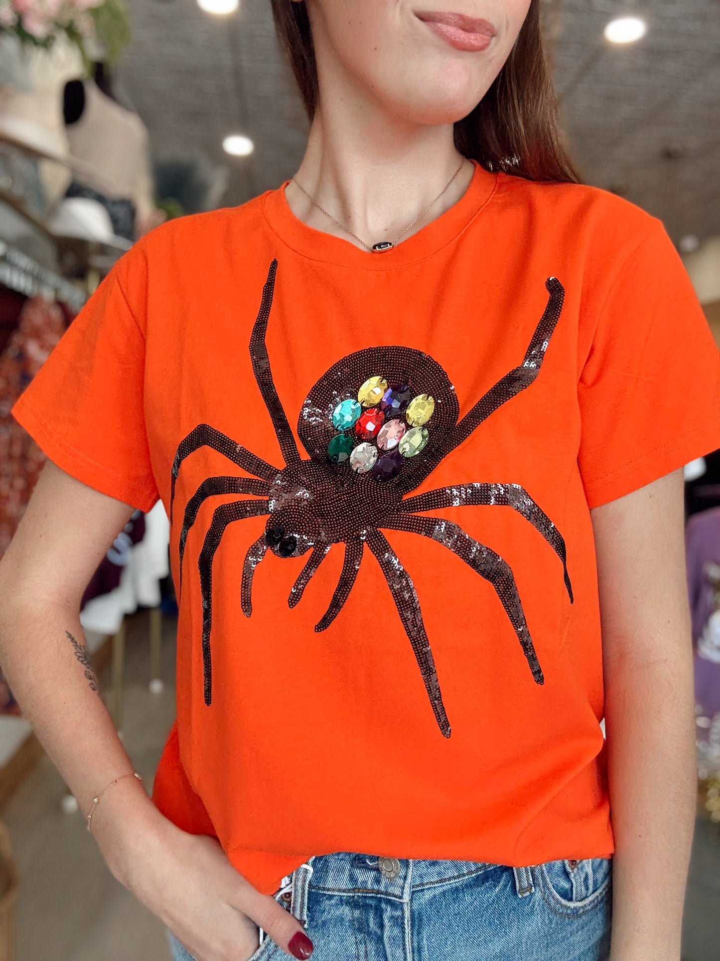Gleaming Web Tee