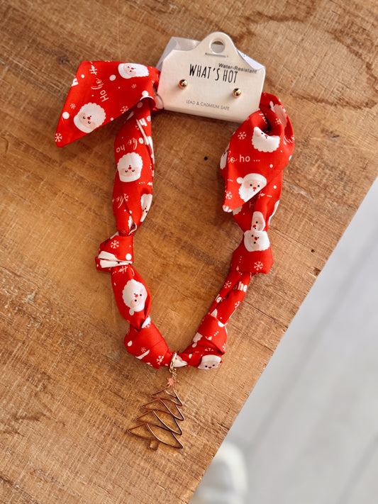 Santa’s Sleigh Necklace