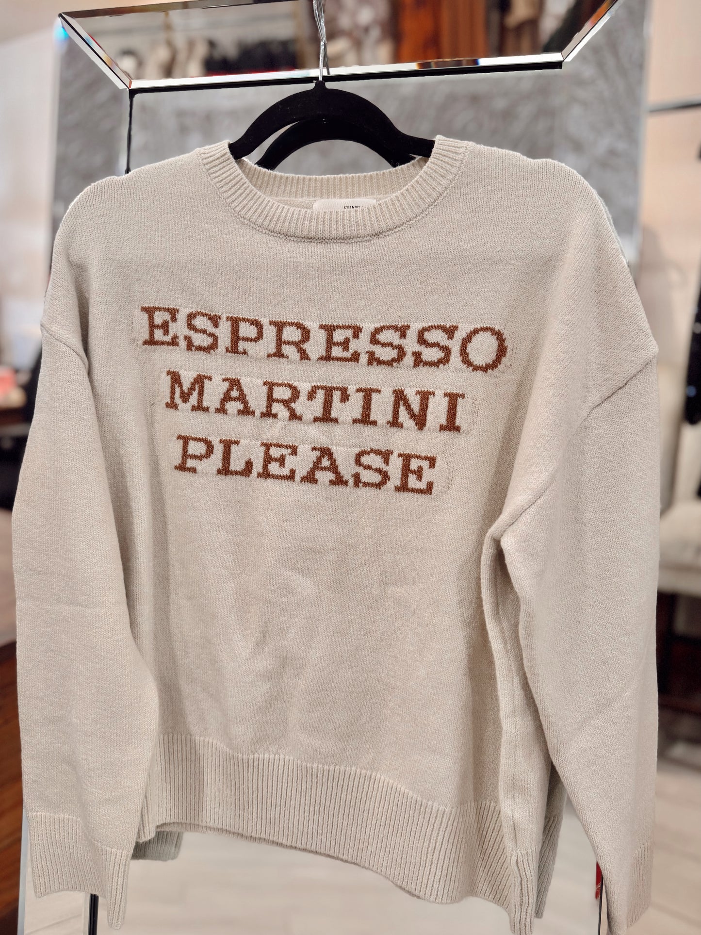 Espresso Yourself Sweater
