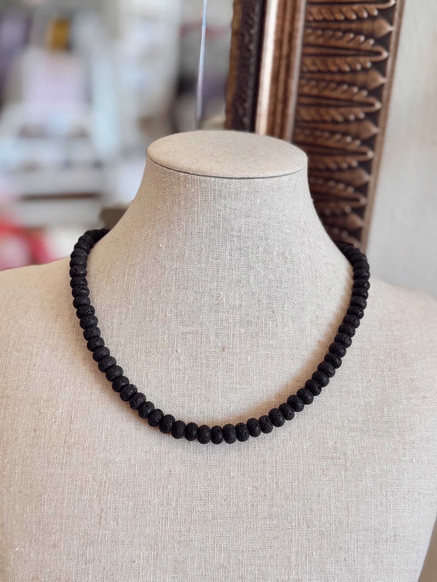 Granite Beaded Necklace