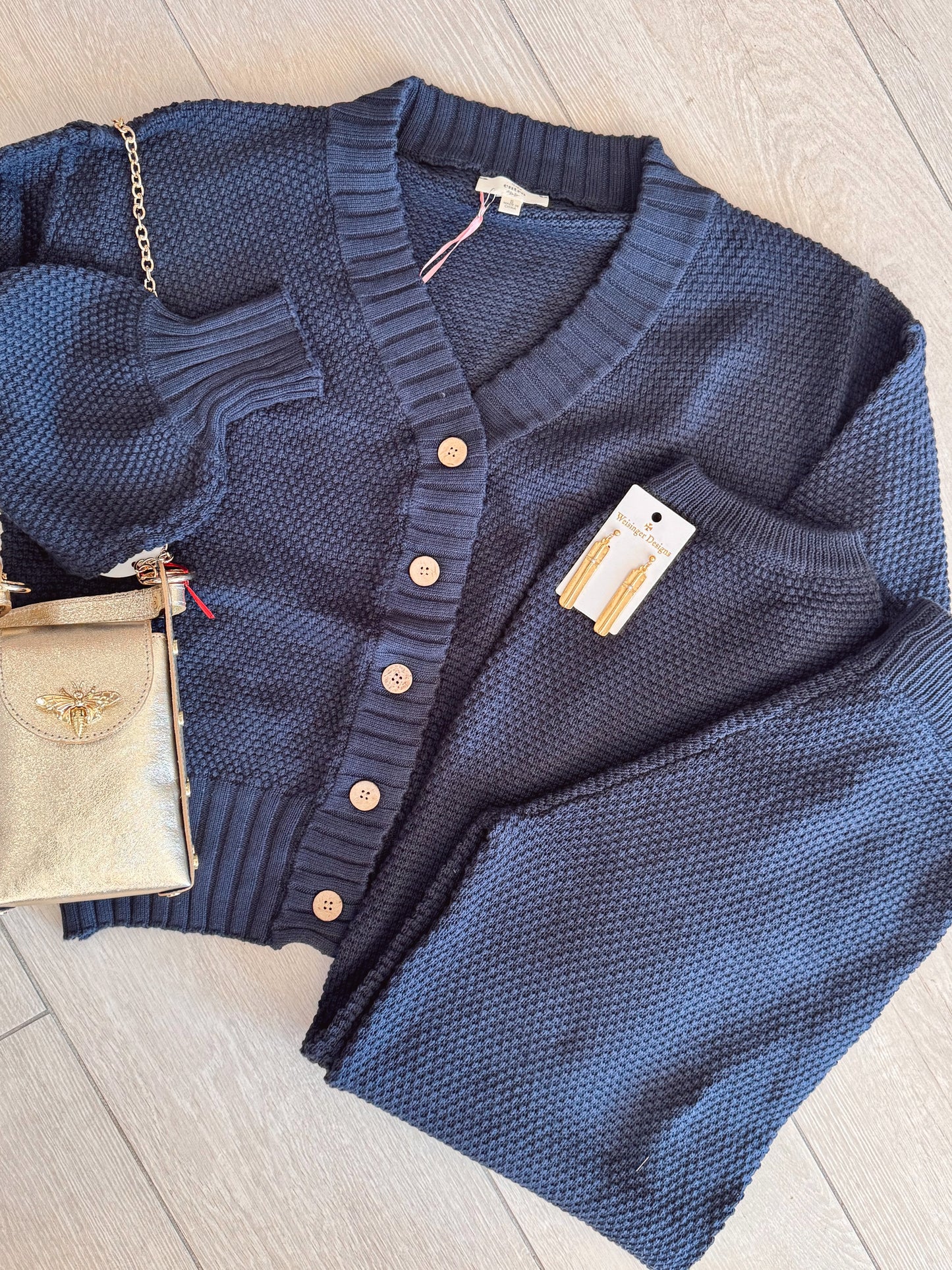 Midnight Snuggle Cardigan