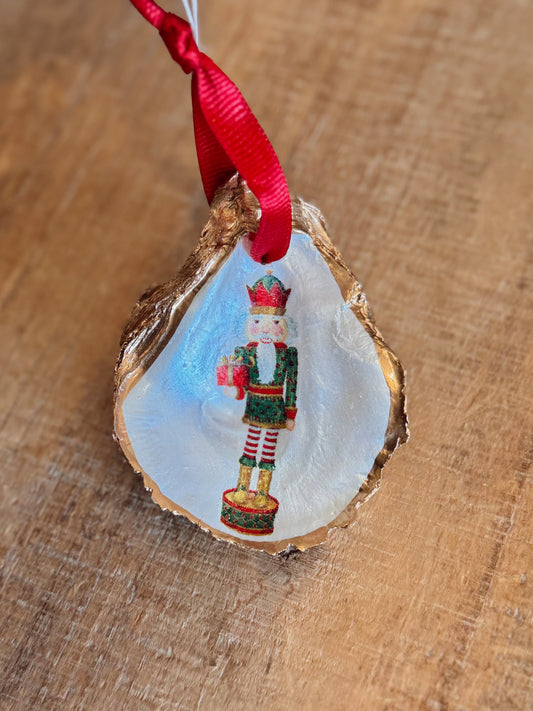 Nutcracker Noel Oyster Ornament