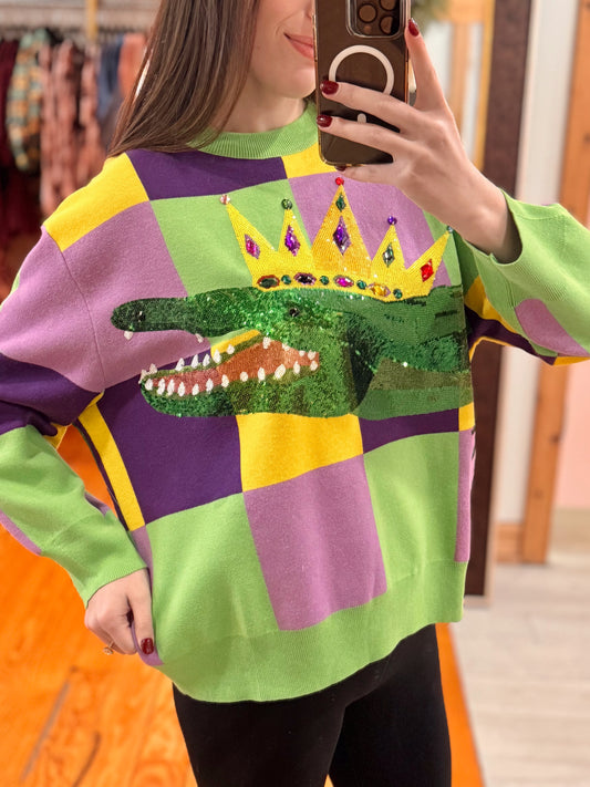 Bayou Royalty Sweater