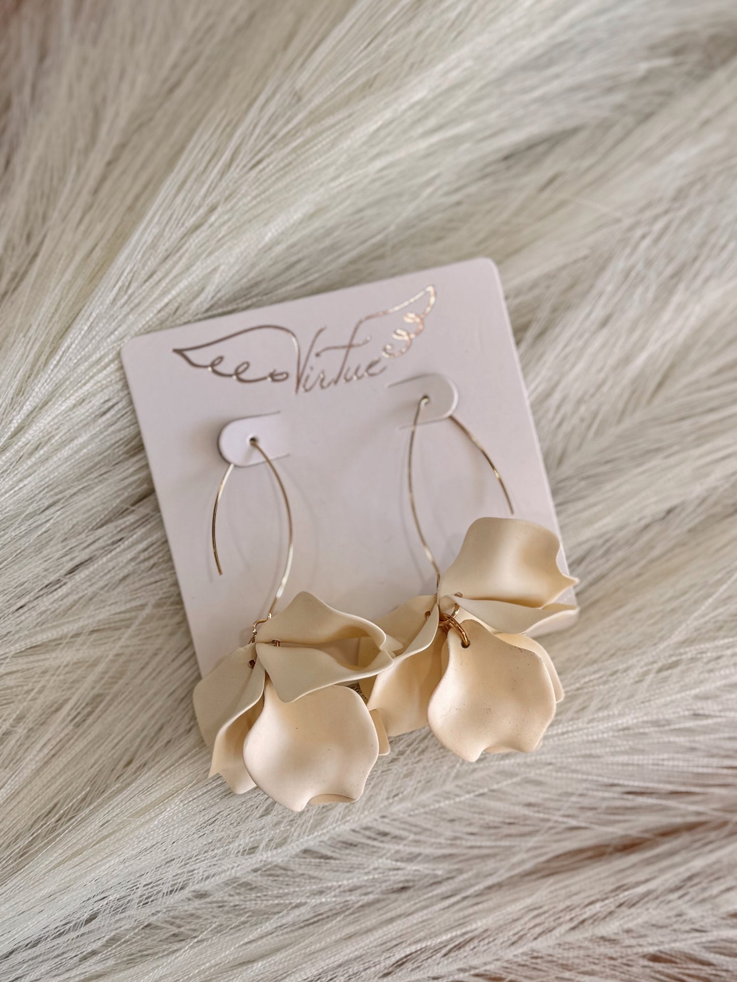 Hyacinth Tiered Marquis Earrings Virtue