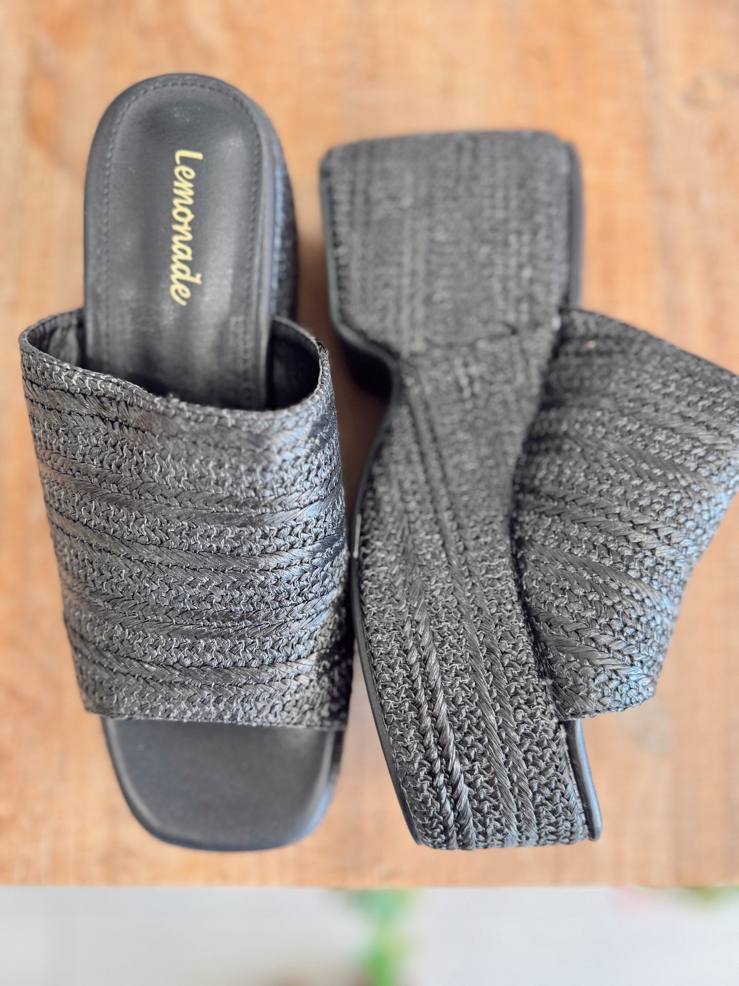 The Marie Wedge Heel