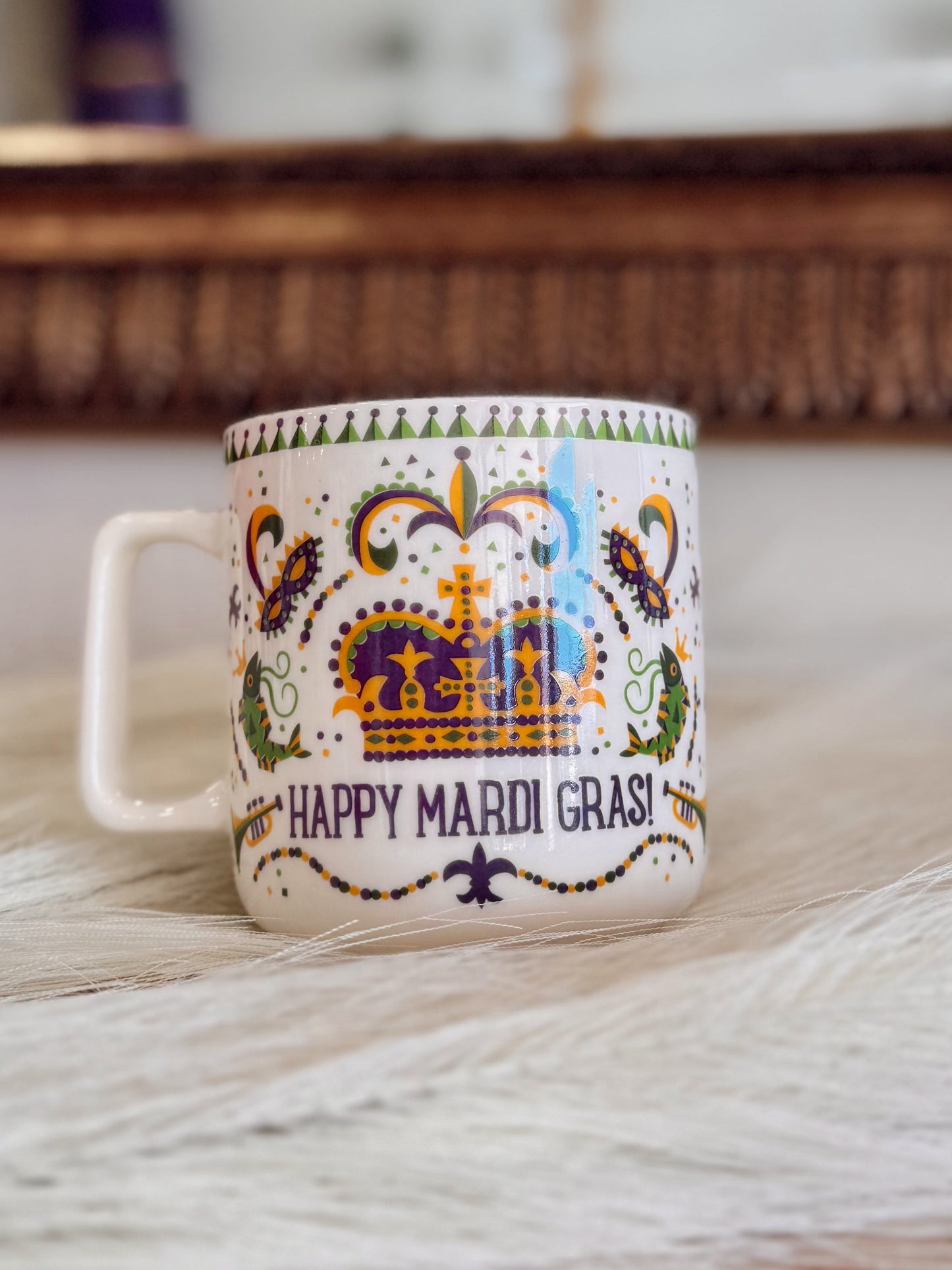 Happy Mardi Gras Mug