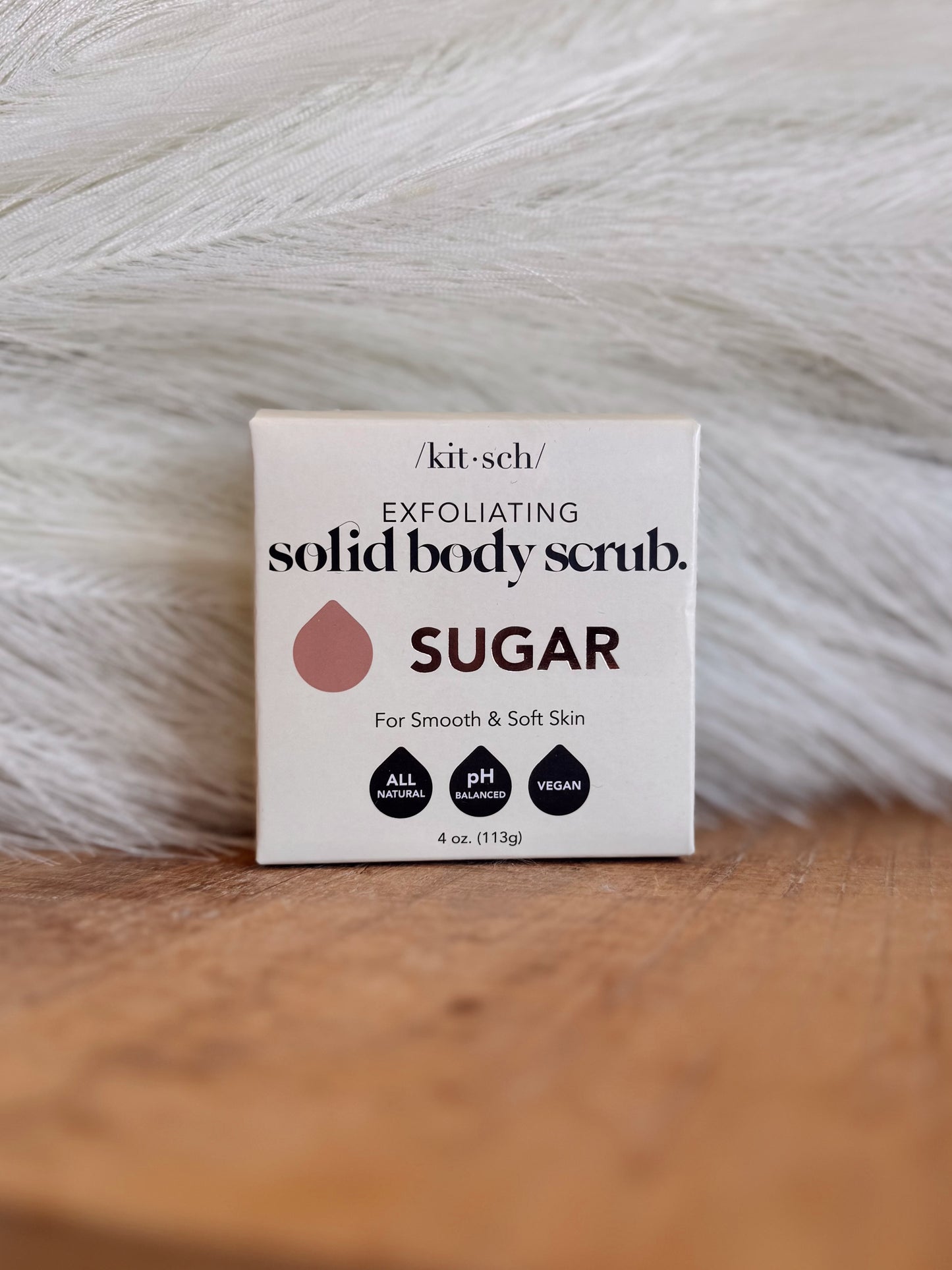 Sugar Exfoliating Body Scrub Bar