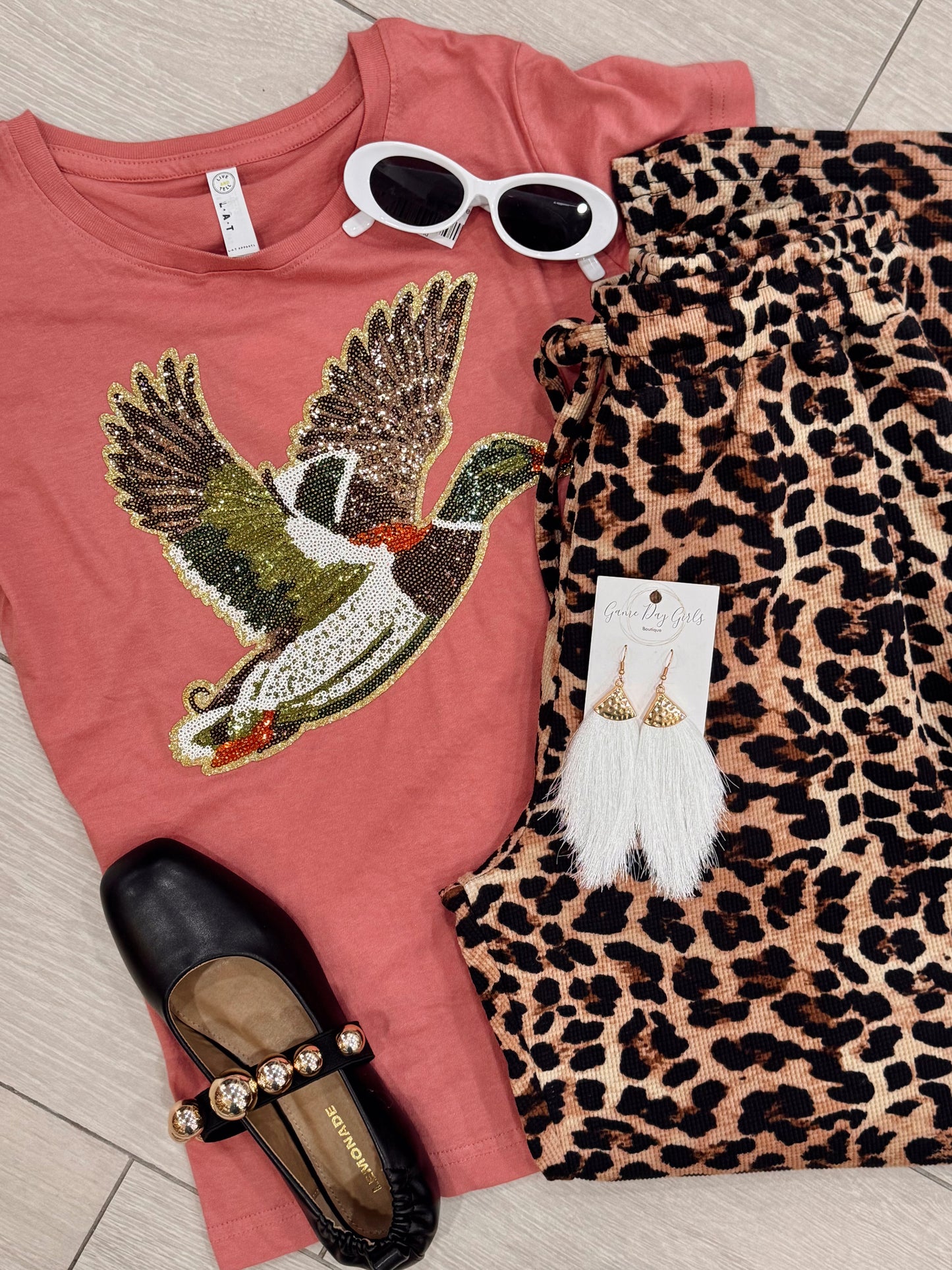 Sequin Duck Tee