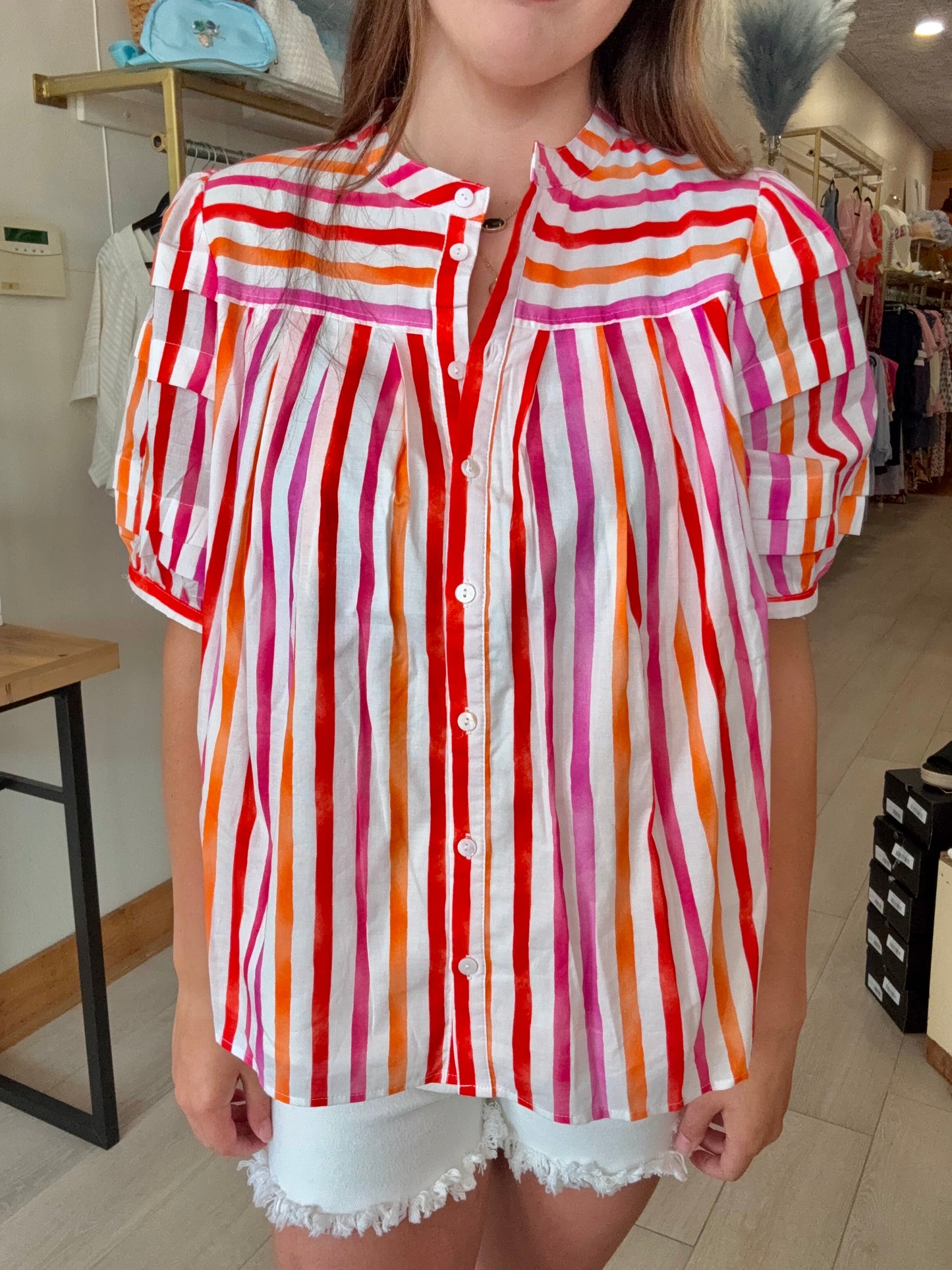 Summer Lines Top
