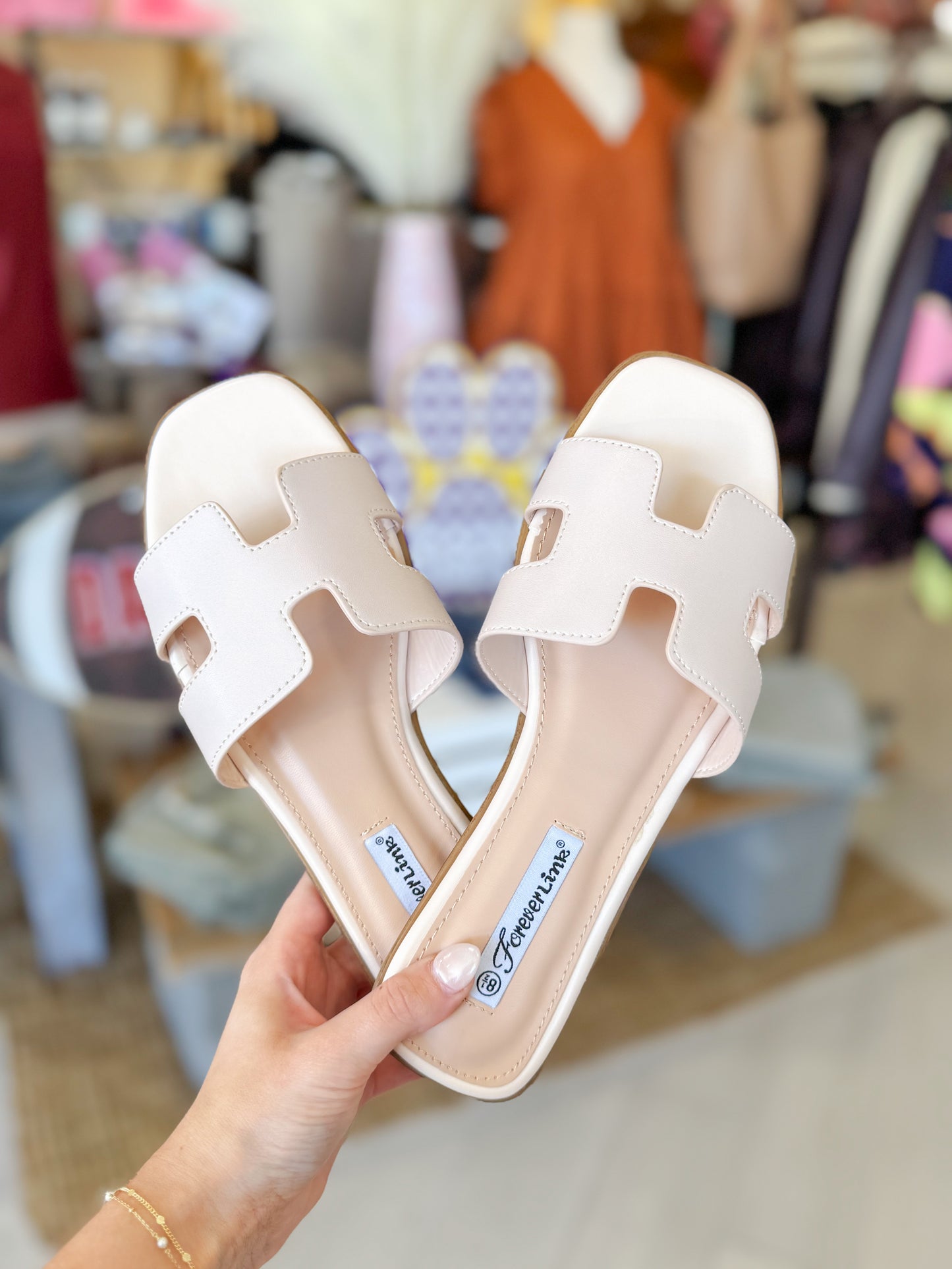 Beach Bliss Cream Sandal