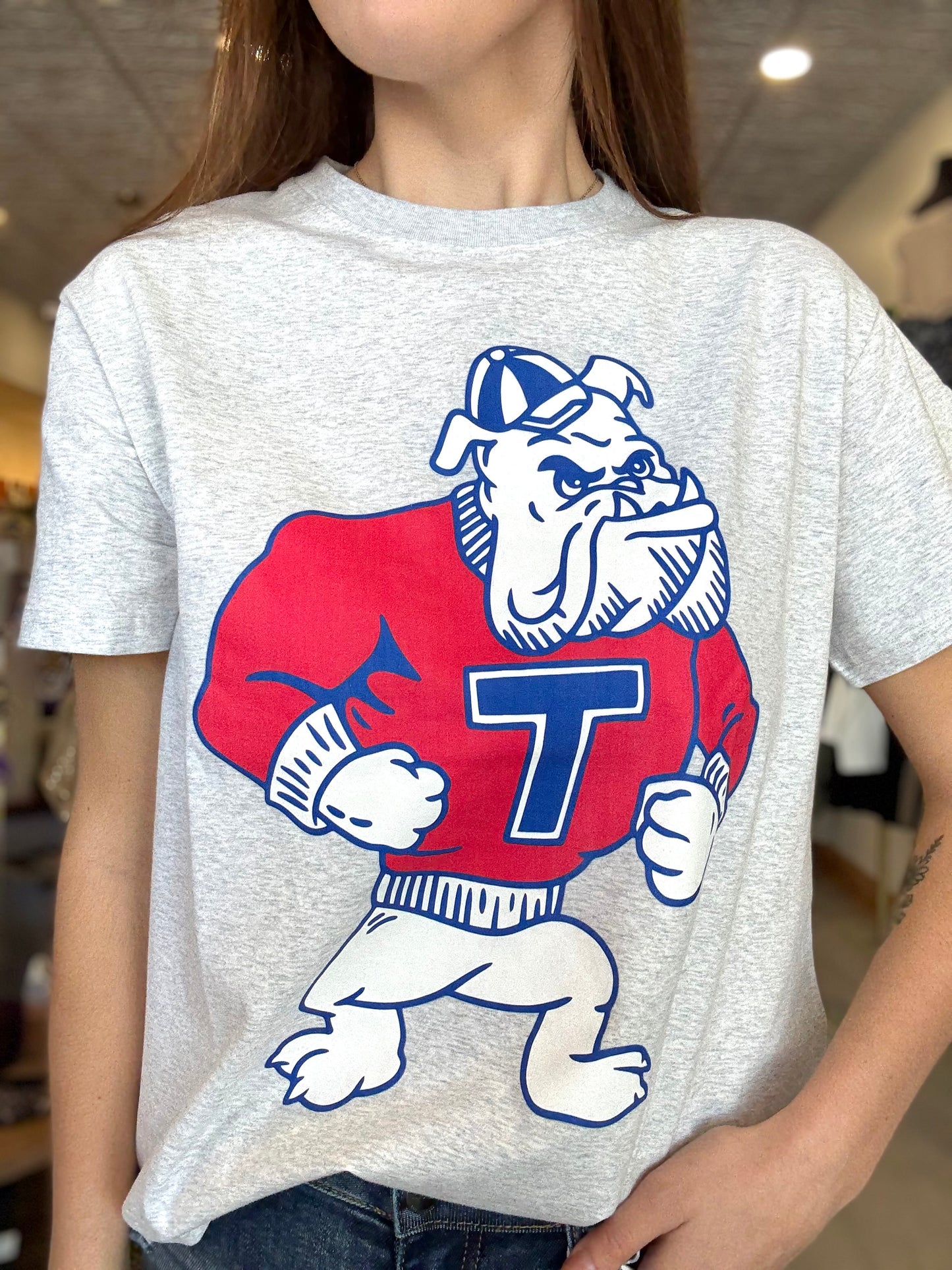 Vintage Louisiana Tech Bulldog Tee