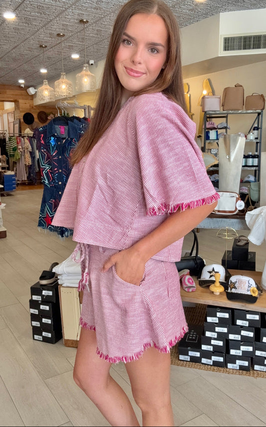 Fringe with Benefits shorts