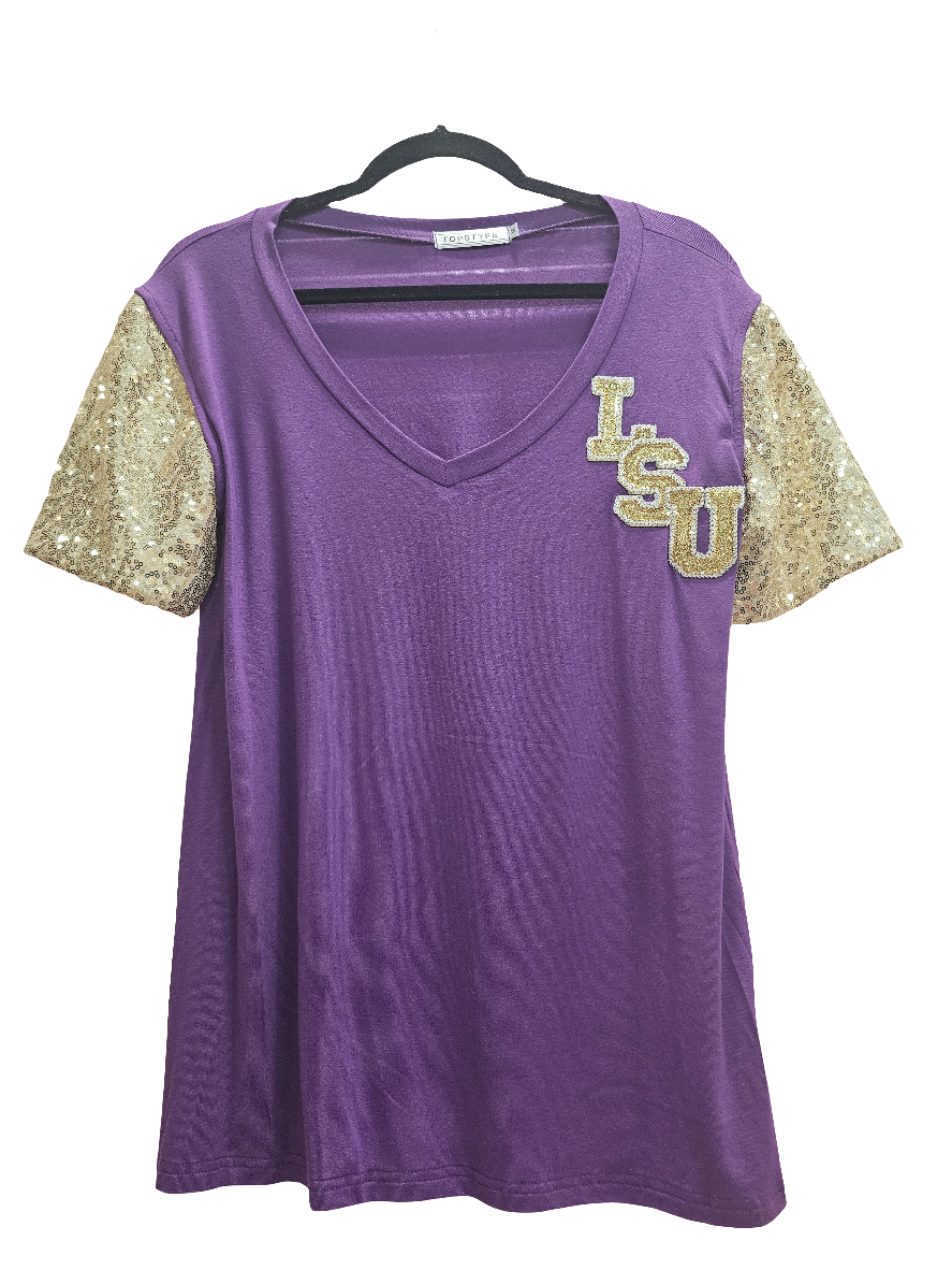 Glitter & Geaux Tee