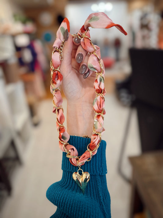 Dora Scarf Chain Necklace