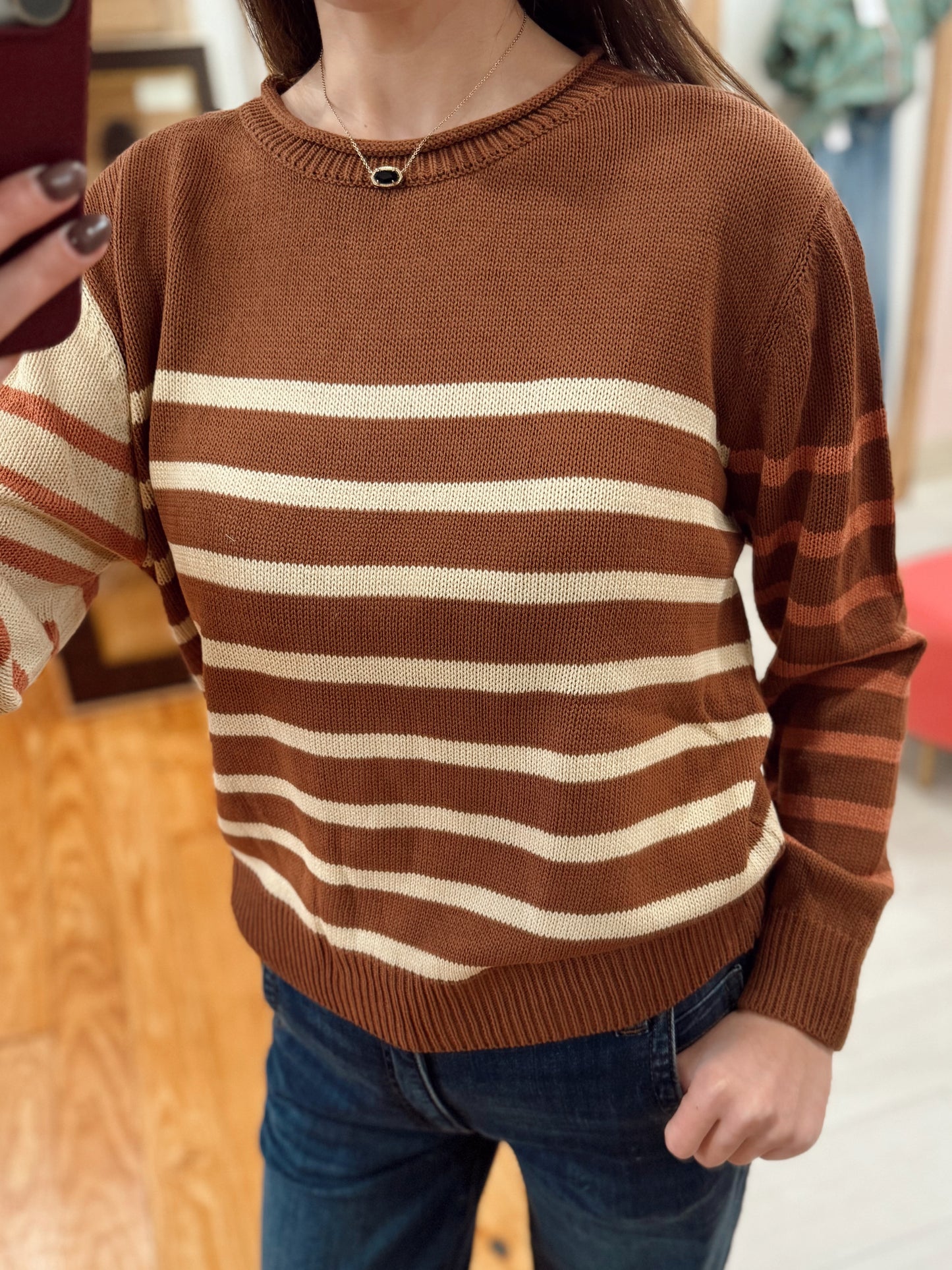 The Hazel Stripe Sweater