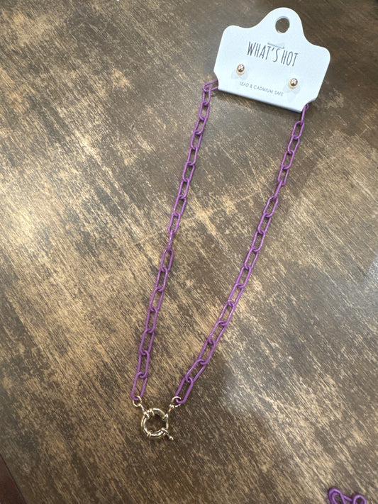 Game Day Necklace with Earrings