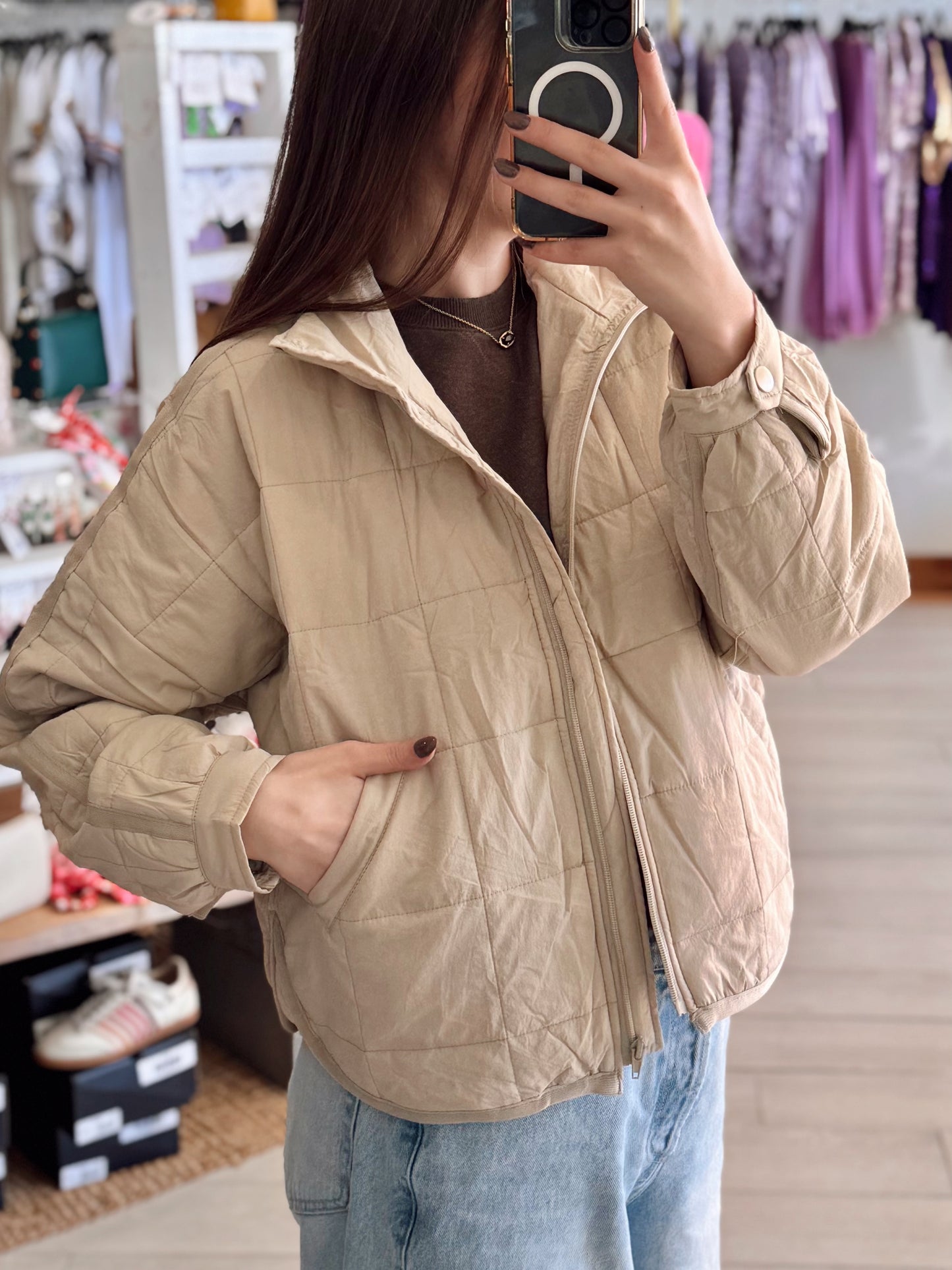 City Sleek Puffer Jacket