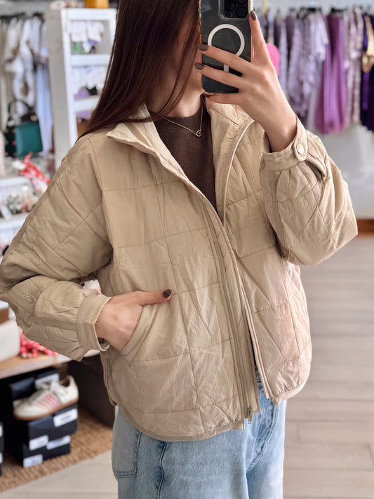 City Sleek Puffer Jacket