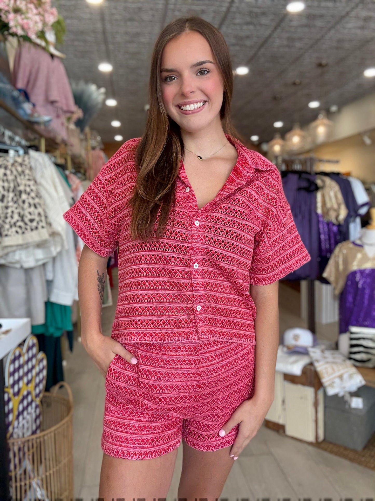 Monaco Button Up