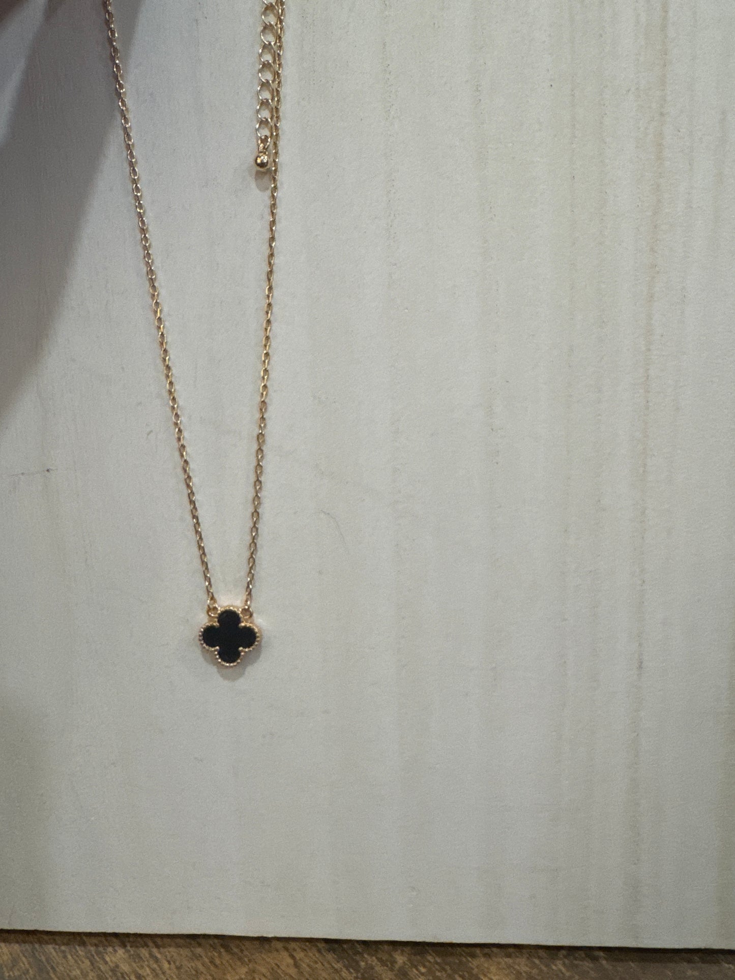 Black Clover Necklace