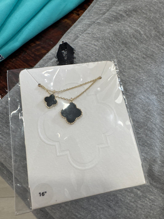 Black Clover Necklace