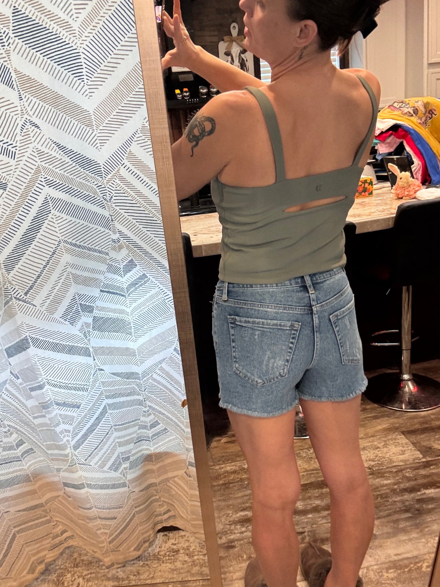 Weekend Fade Denim Shorts