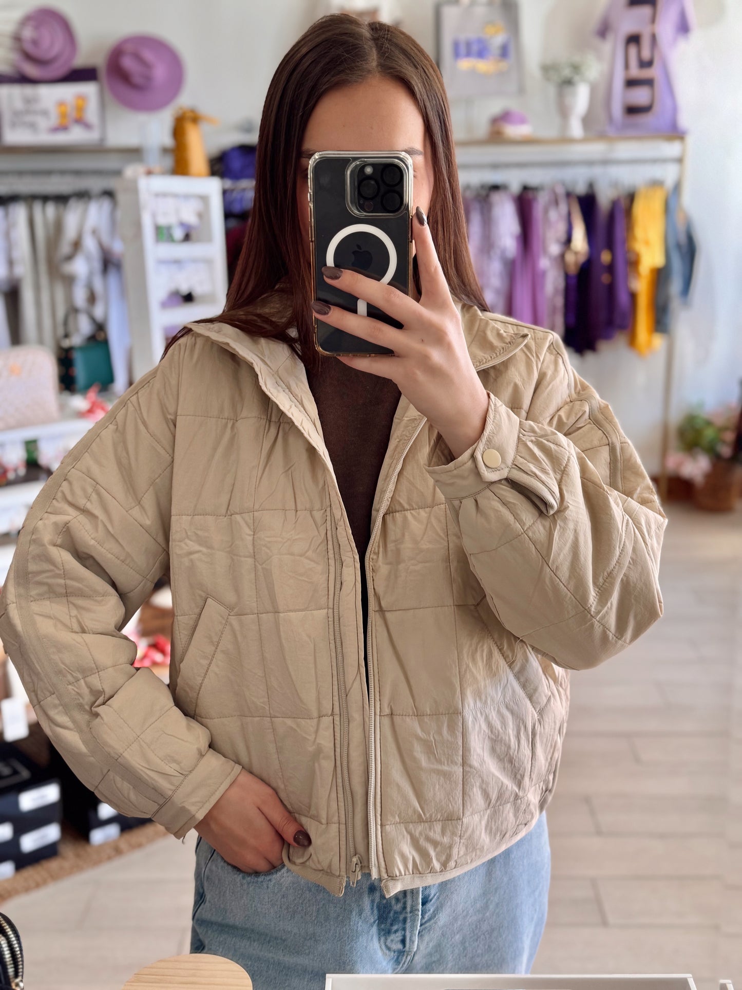 City Sleek Puffer Jacket