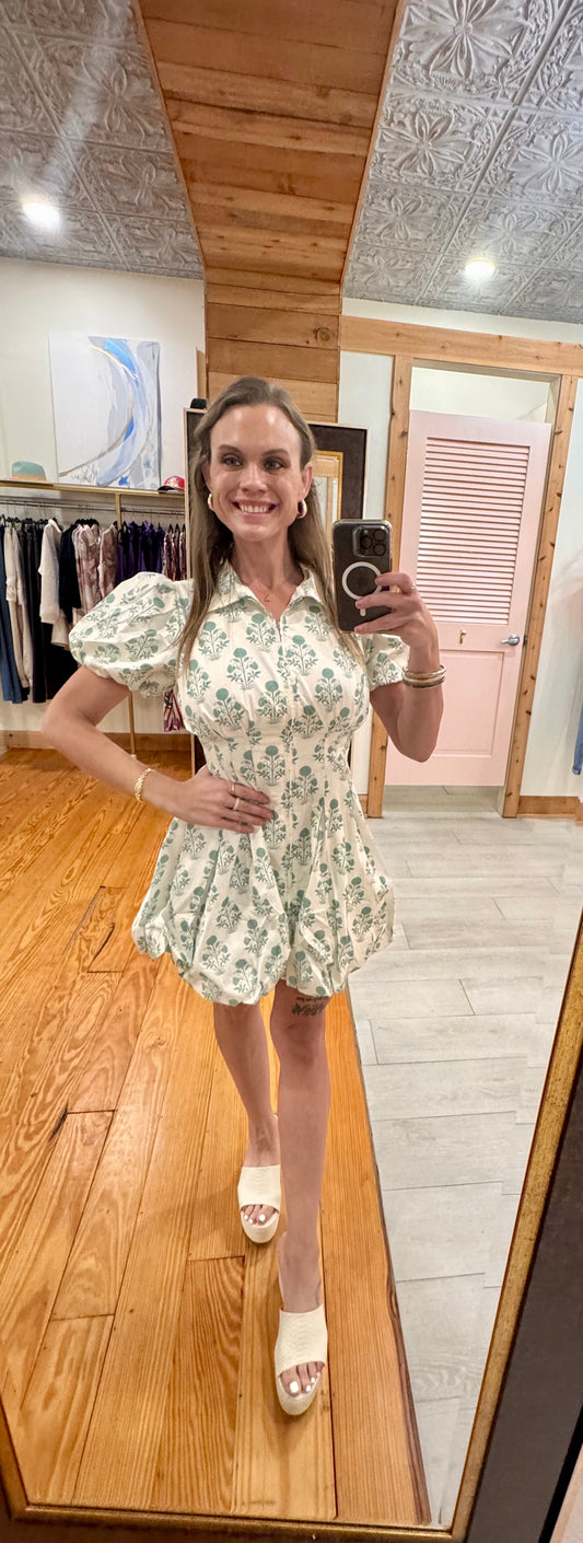 Willow Bloom Mini Dress