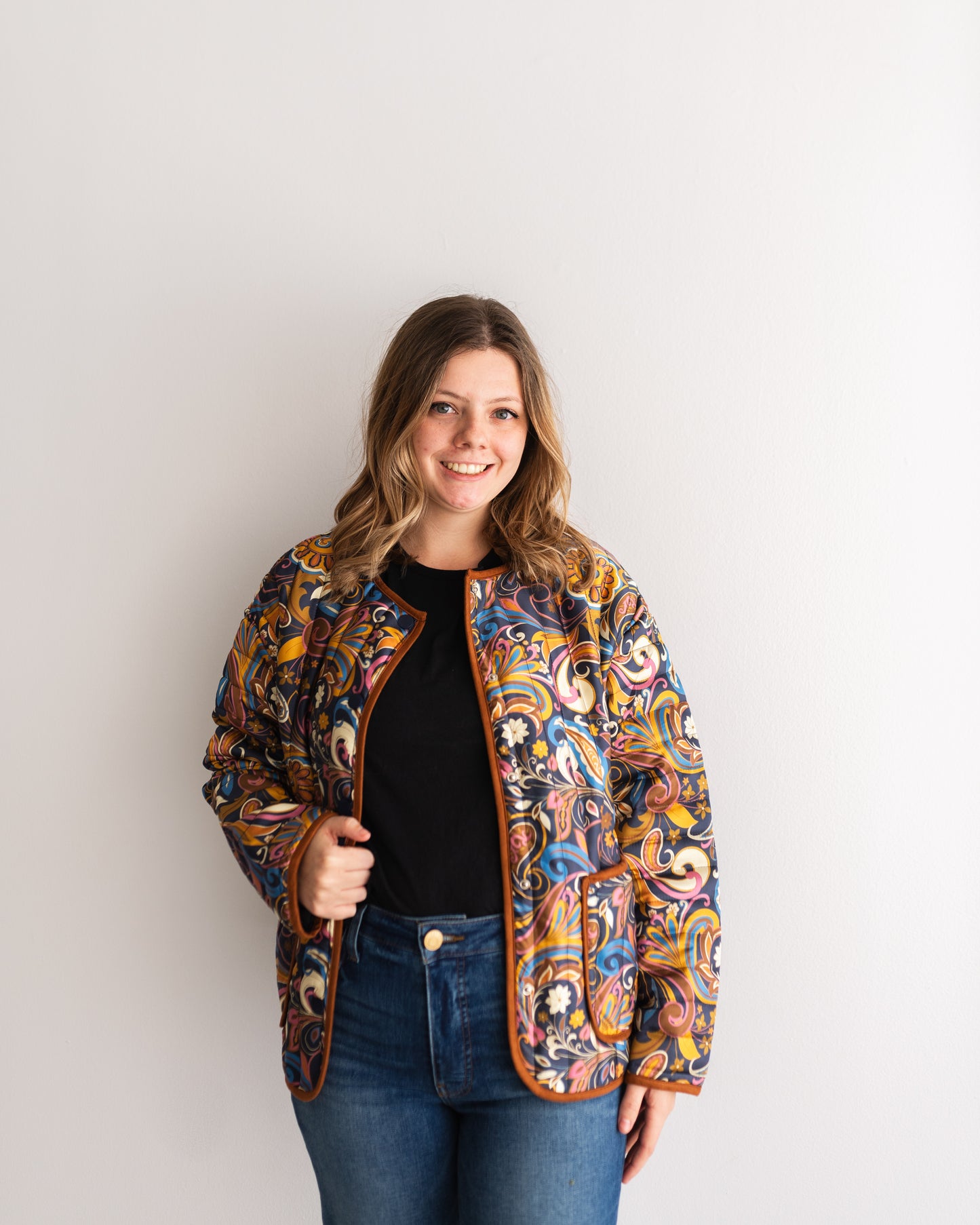 All The Rage Printed Jacket