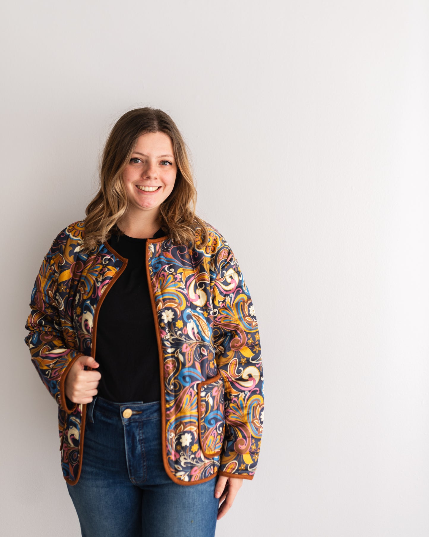 All The Rage Printed Jacket