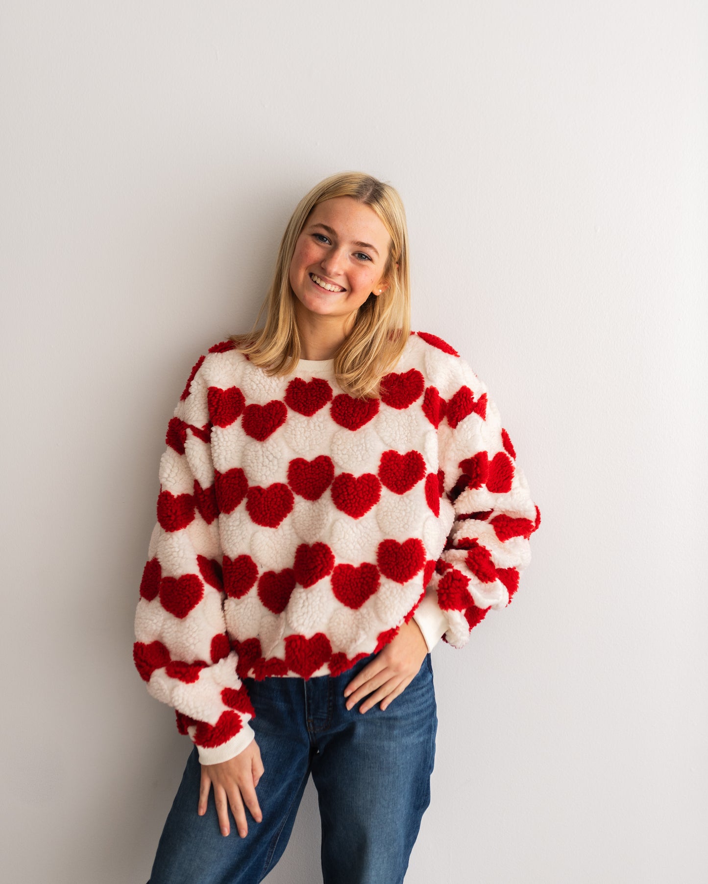 Feel the Love Heart Sweater