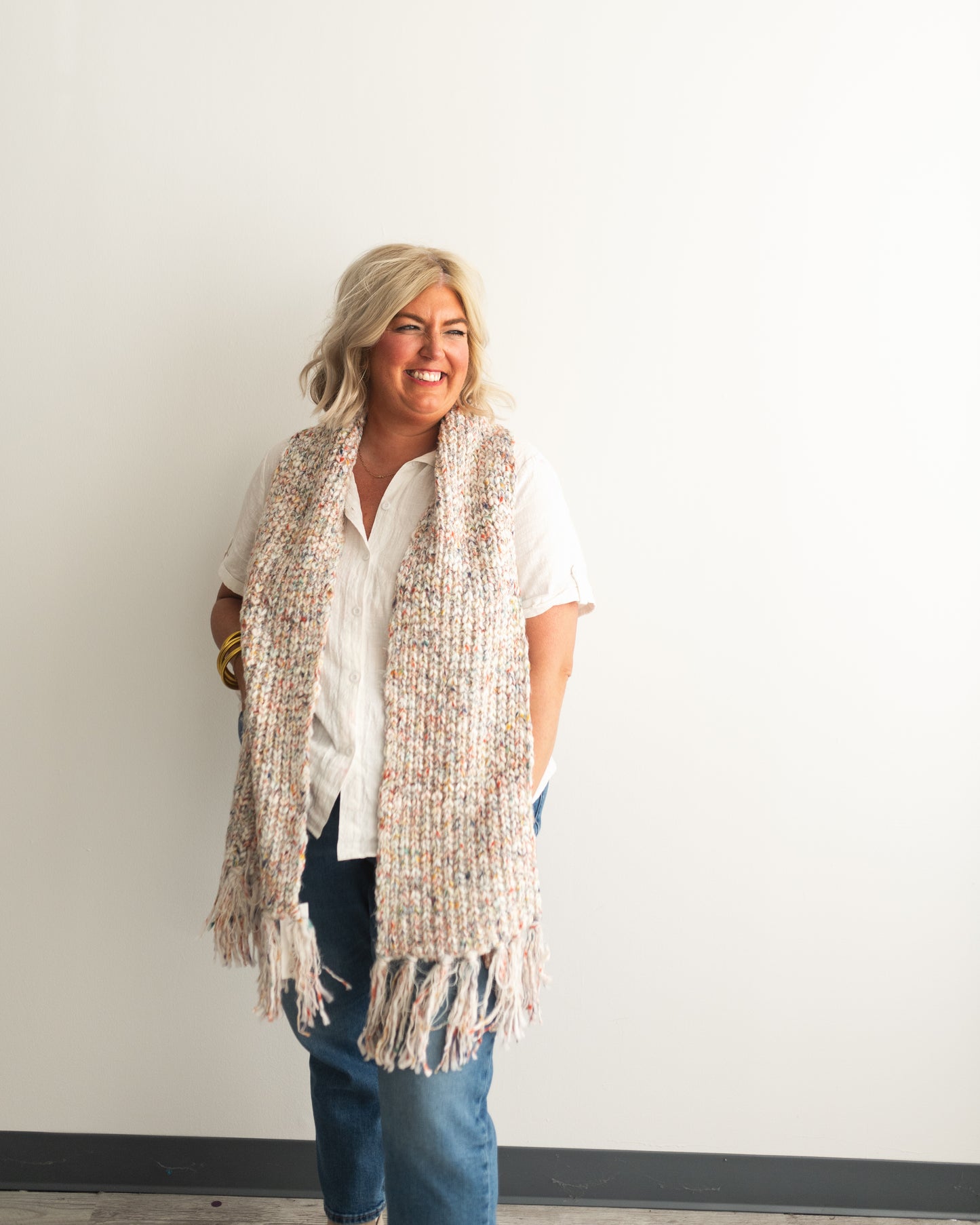 Perfectly Playful Oversized Scarf