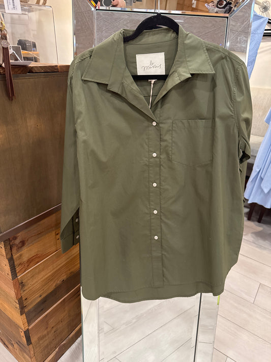 Olive Button up