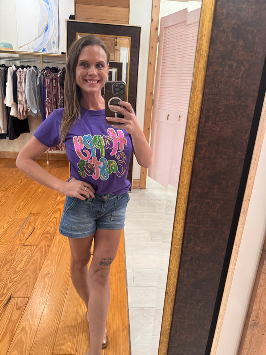 Sparkling Happy Easter Tee