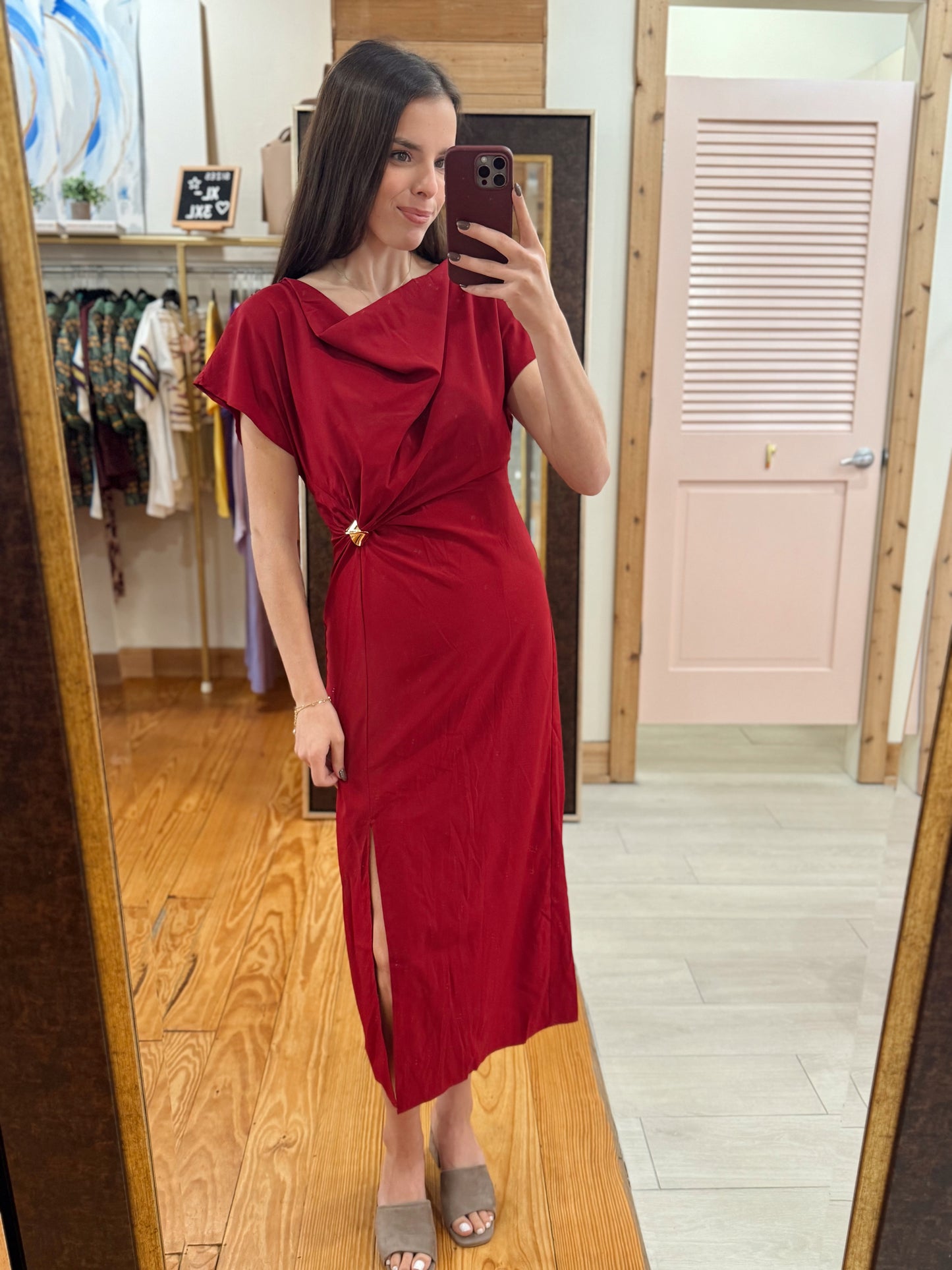 The Scarlet Sleigh Dress