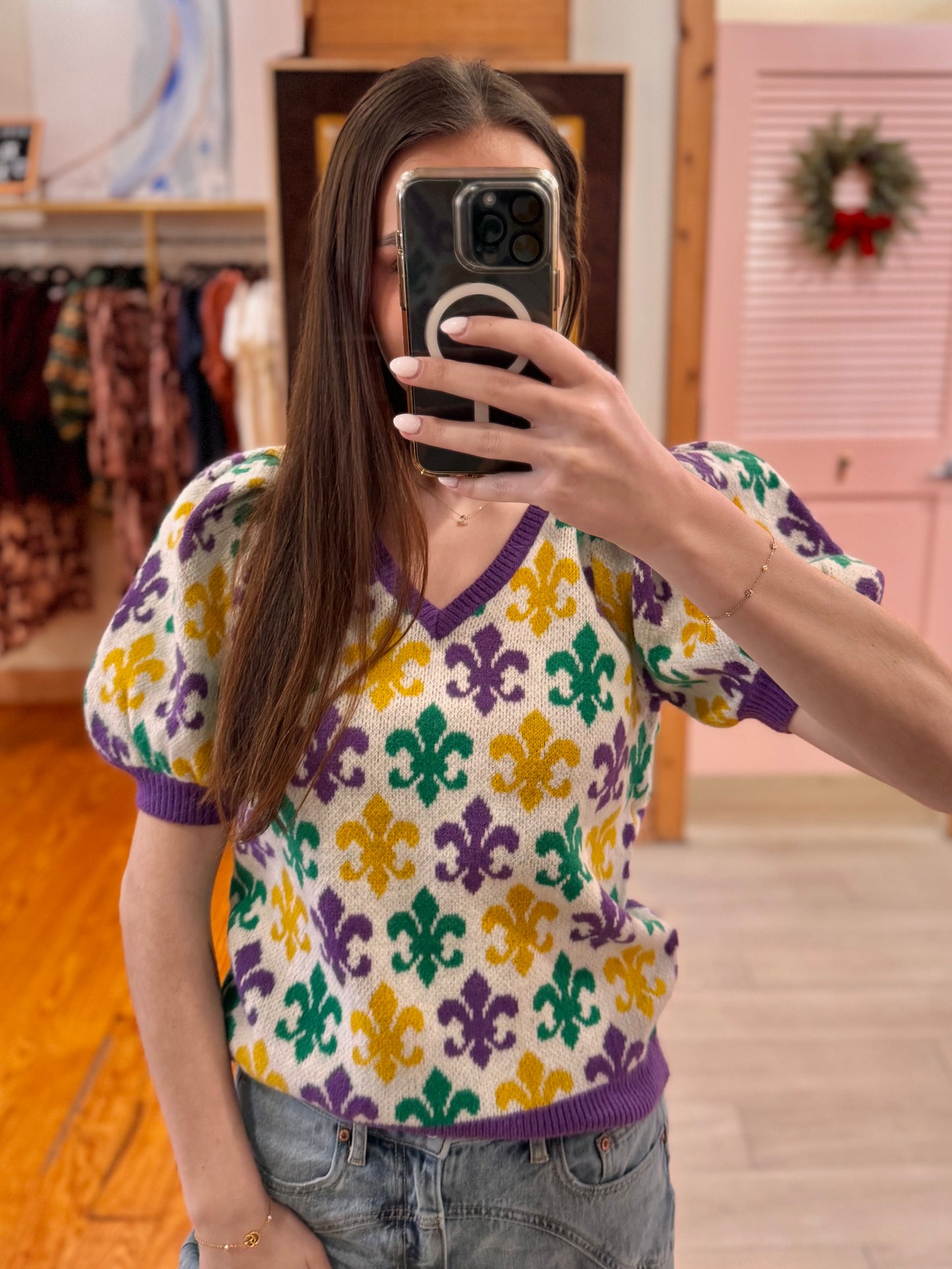 Bayou Royal Knit Top