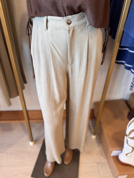 Dusty Palm Flare Pants